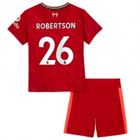 Billige Fotballdrakter Liverpool Andrew Robertson 26 Barn Hjemmedraktsett 2021/22 Kortermet